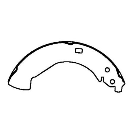 Centric Centric Premium Brake Shoes, Centric Parts 111.08550 111.0855